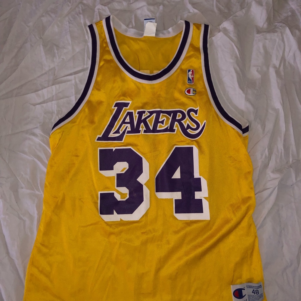 VTG Shaq Basketball Jersey Champion